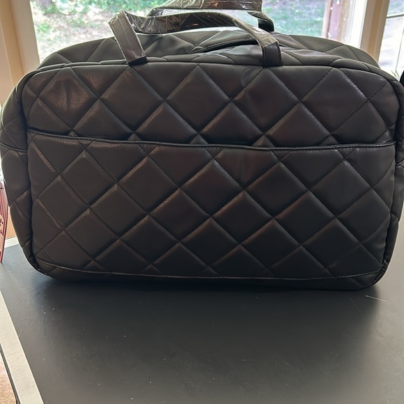 Gilda Paris Large Black Crossbody weekender Bag | GGH-514 very spacious NWT - Picture 7 of 7